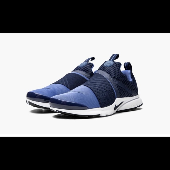 Nike Presto Extreme GS Shoes Blue White 870020 400 Size 7Y - Picture 2 of 7